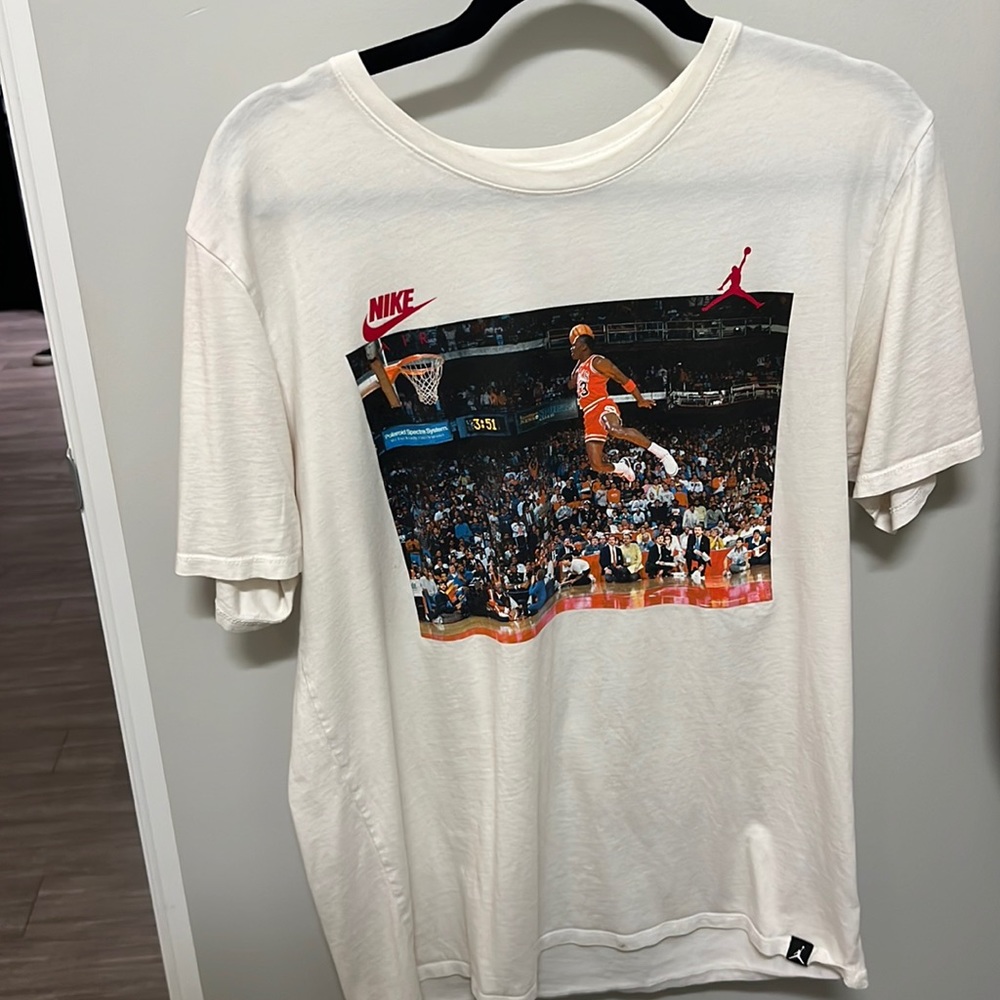 Jordan Dunk Contest Nike Graphic Tee Vintage Men’s Large